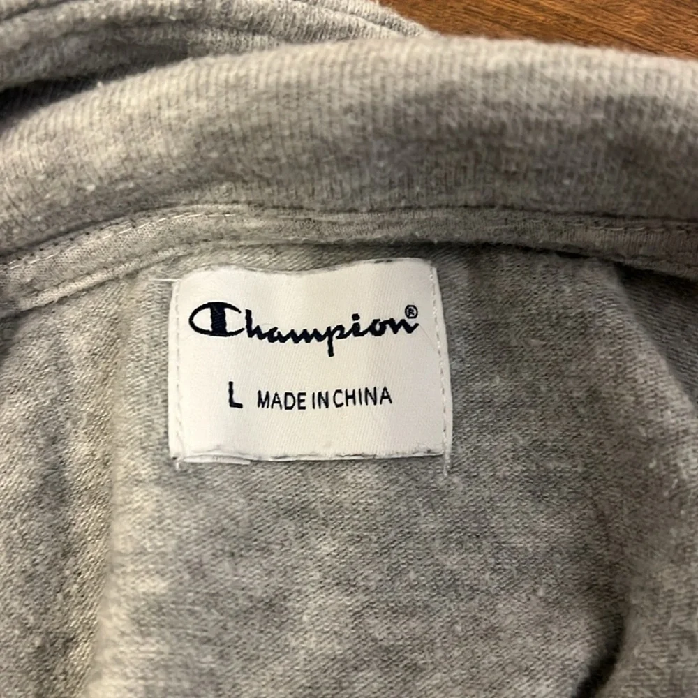 Champion Belmont Bruins Cotton/Spandex Women's Half-zip Sweater, Sz. L. - Picture 9 of 10